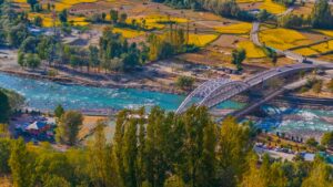 jammu and kashmir tour packages ,river flow in kashmir